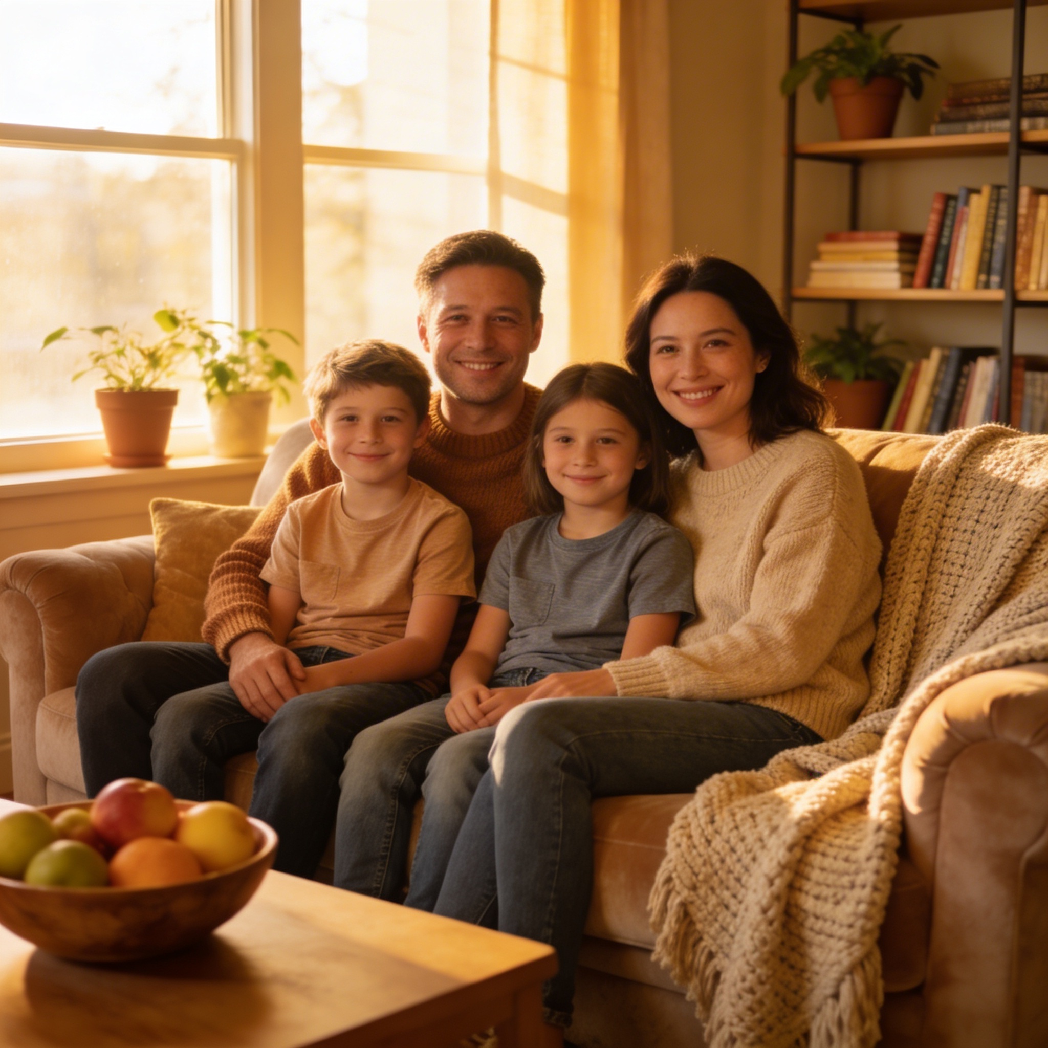 Family with Health1Pro care team